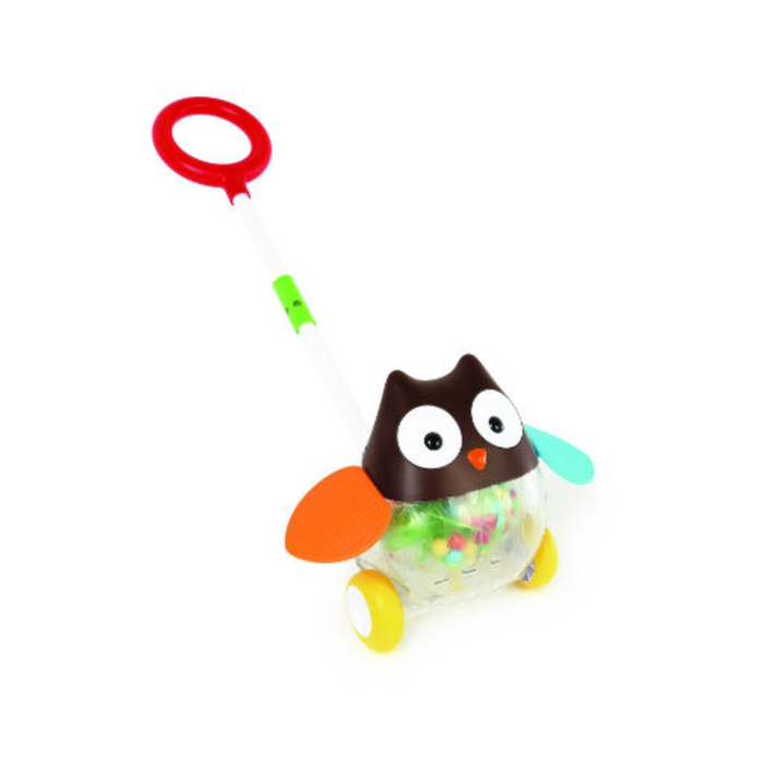 Игровая каталка с ручкой «Сова» Skip Hop