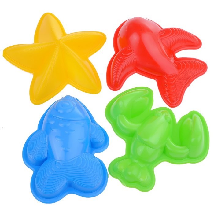 Набор формочек для песка «МОРЕ» набор СПЕКТР