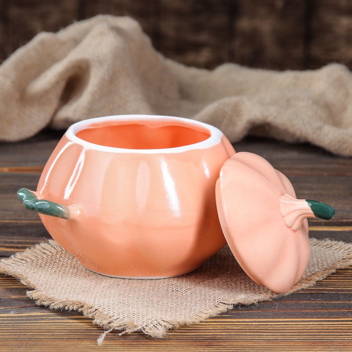 Горшок духовой V-650мл "Тыква" малый