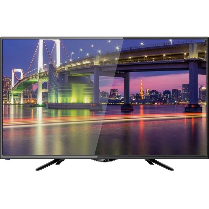 Телевизор Polar P32L21T2CSM 32" 1366x768/DVB-T2/3xHDMI/1xUSB/Smart TV черный