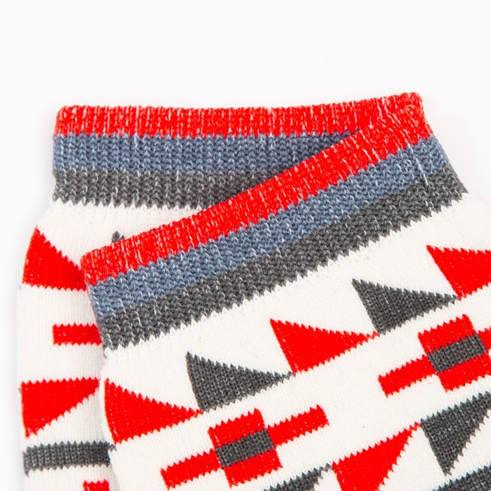 Носки женские тёплые GRAND: "Мозаика", размер 25