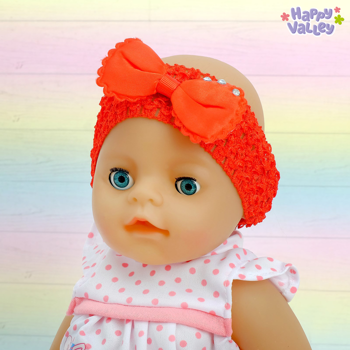 Повязка и носочки для пупса «Оленёнок»