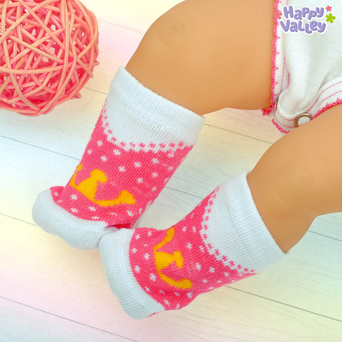 Повязка и носочки для пупса «Принцесса»