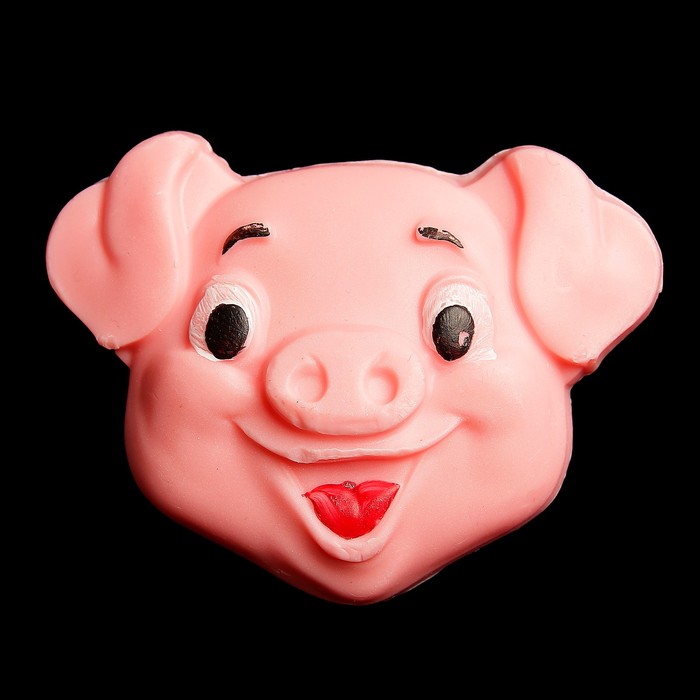 Мыло фигурное "Хрюшка" розовая 90гр