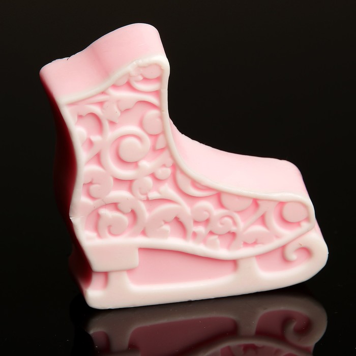 Мыло фигурное "Конек ажурный" розовый 100гр