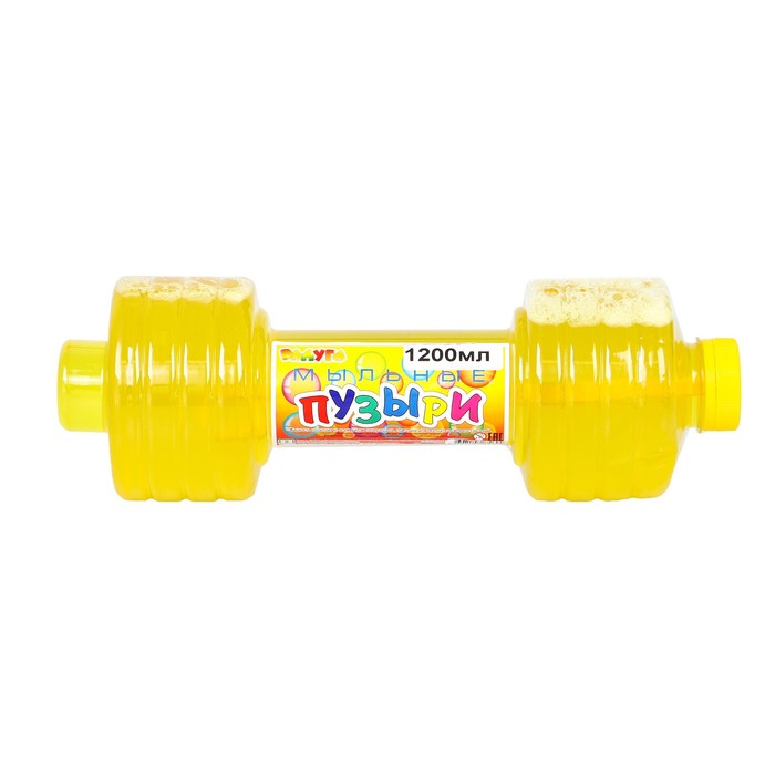 Мыльные пузыри «Гантель» 1200 мл, МИКС