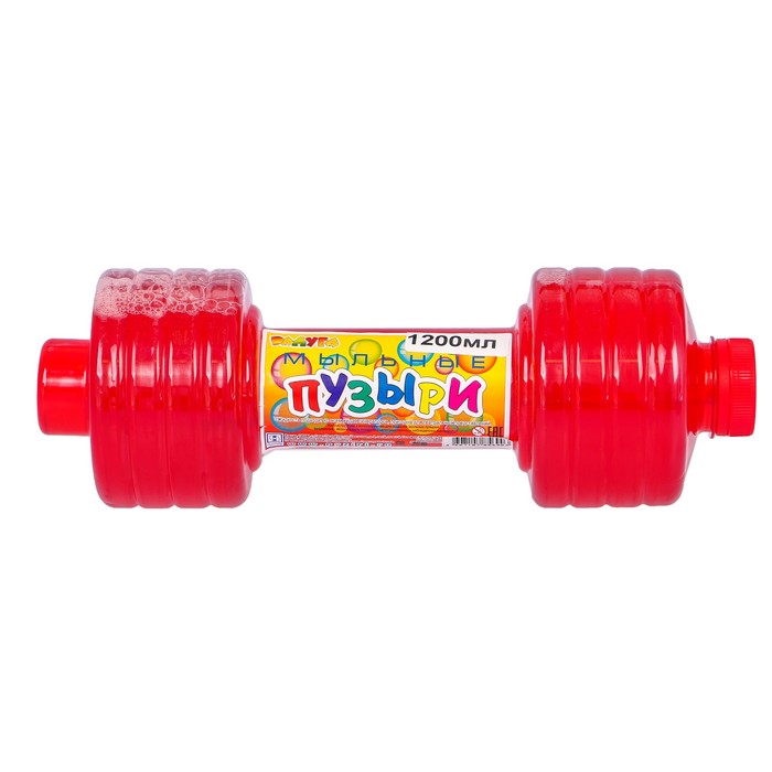 Мыльные пузыри «Гантель» 1200 мл, МИКС