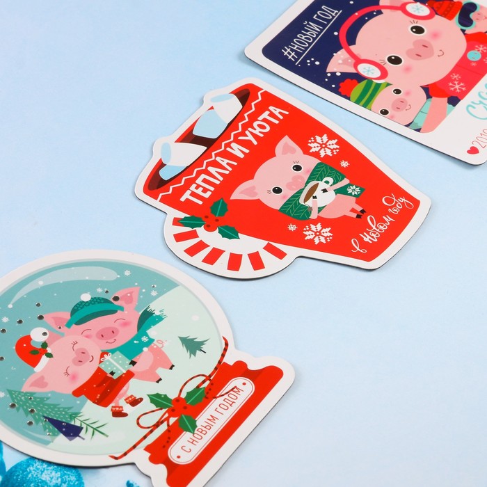 Магнит новогодний "Сказочного года", МИКС