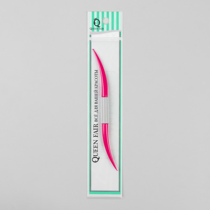 Дотс двусторонний, изогнутый, 14,2см, d=0,1/0,15см, цвет МИКС