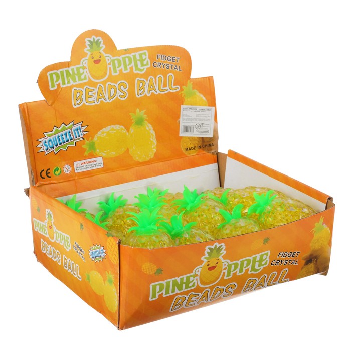 Мялка с гидрогелем "Ананас"