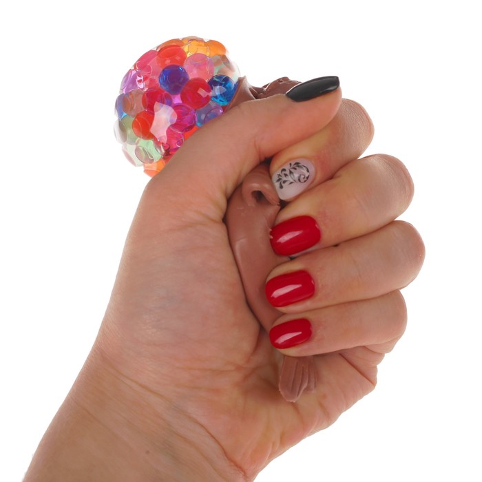 Мялка с гидрогелем "Тюлень", цвета МИКС