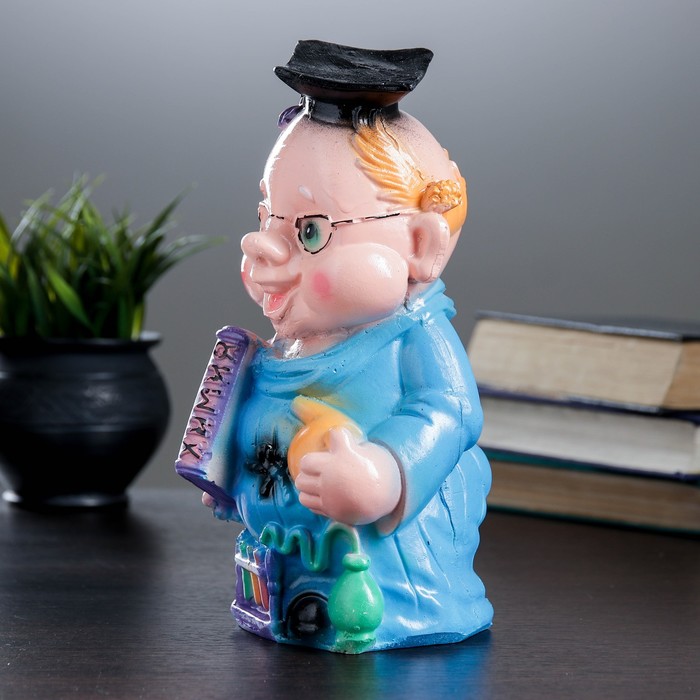 Копилка "Химик" 23х12см, МИКС