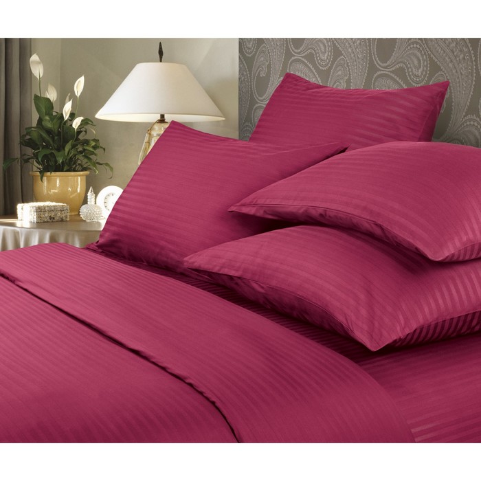 КПБ Palermo 2 сп, 220×240 см, 180×215 см, 70×70 см-2 шт., страйп-сатин