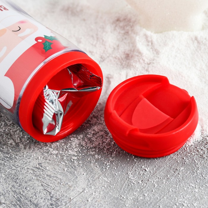 Кофе молотый в термостакане, 350 мл "Вкусный новогодний подарок", 50 г