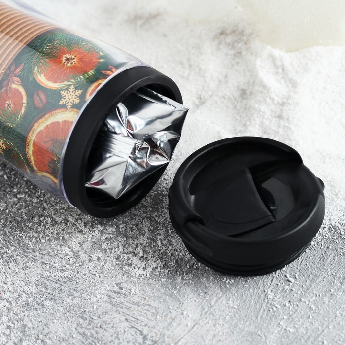 Кофе молотый в термостакане, 350 мл "Самая красивая мамочка на свете", 50 г