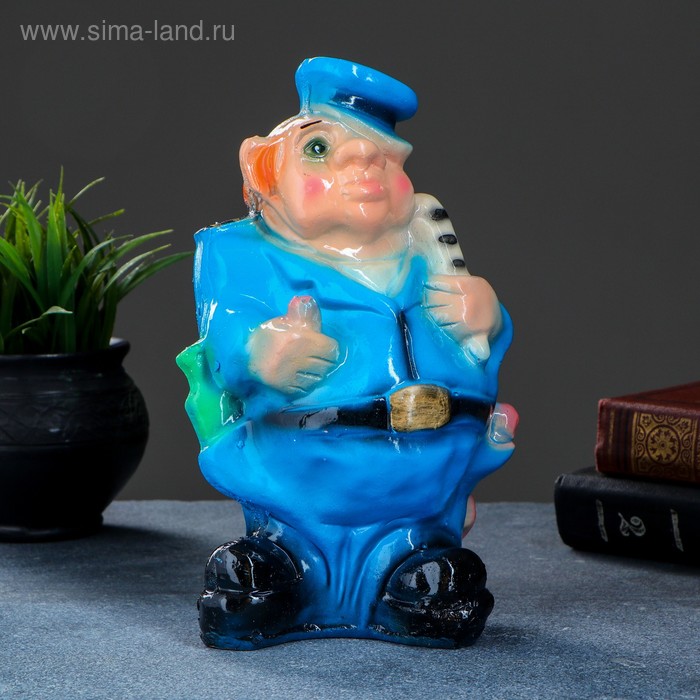 

Копилка "Пьяный мент" 23х15см