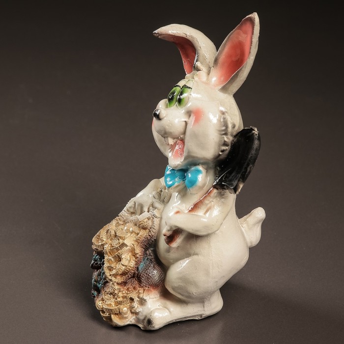 Копилка "Заяц с мешком" 24х11см