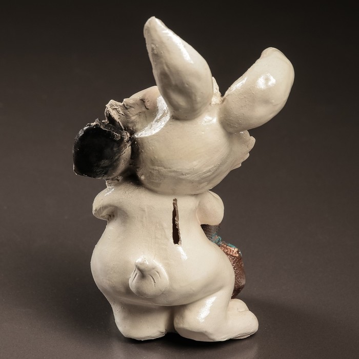 Копилка "Заяц с мешком" 24х11см