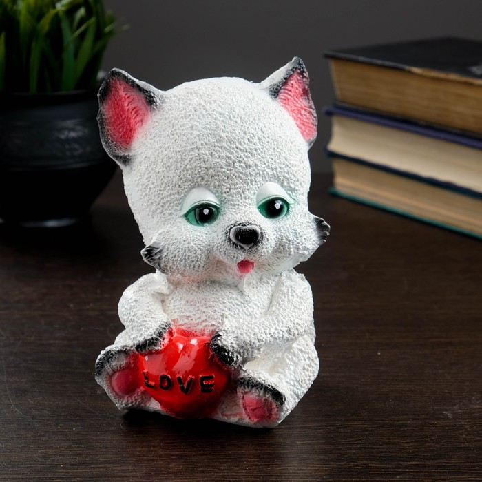 Копилка "Котёнок Love" 15х10см