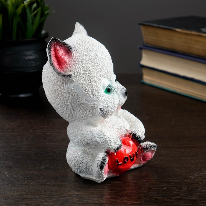 Копилка "Котёнок Love" 15х10см