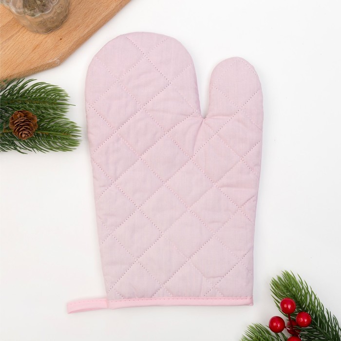 Кух.набор "Поросенок" варежка 20х27см,прихватка17х17см,35% х/л,65% п/э,ватин 250г/м2