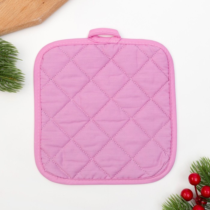 Кух. набор "Тепла и уюта" прихватки 17*17см-2шт,35% хл,65%п/э,ватин 250г/м2