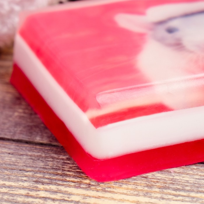 Натуральное мыло "Счастливого Нового Года", кофейное, "Добропаровъ", 100гр