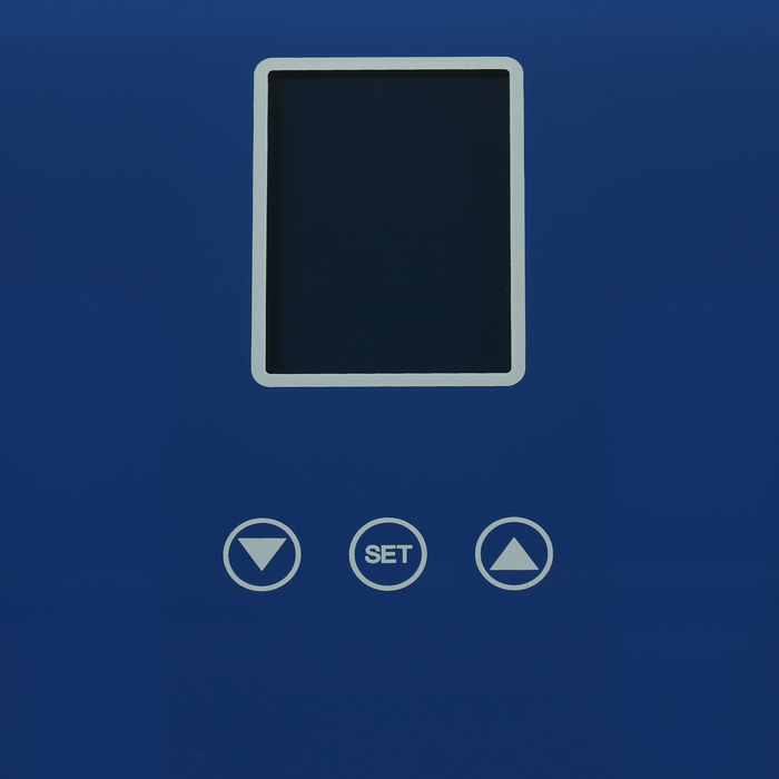 Весы напольные LuazON LVE-20, электронные, диагностические, до 180 кг, голубые