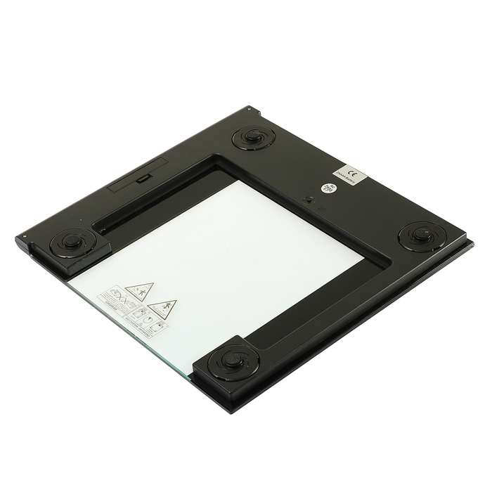 Весы напольные LuazON LVE-22, электронные, диагностические, до 180 кг, черные