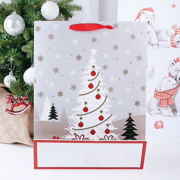 Пакет подарочный люкс, 30 х 10 х 40 см