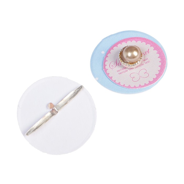 Набор брадсов-цветов для скрапбукинга Рукоделие "Милана" 9 шт