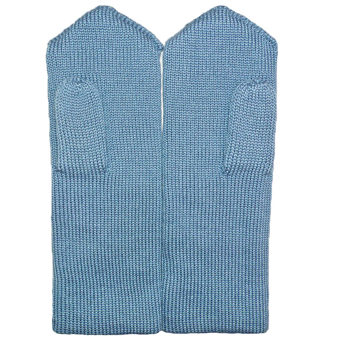 Варежки женские М01 цвет голубой, р-р 18