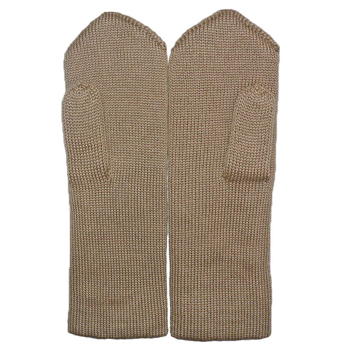 Варежки женские М02 цвет бежевый, р-р 18