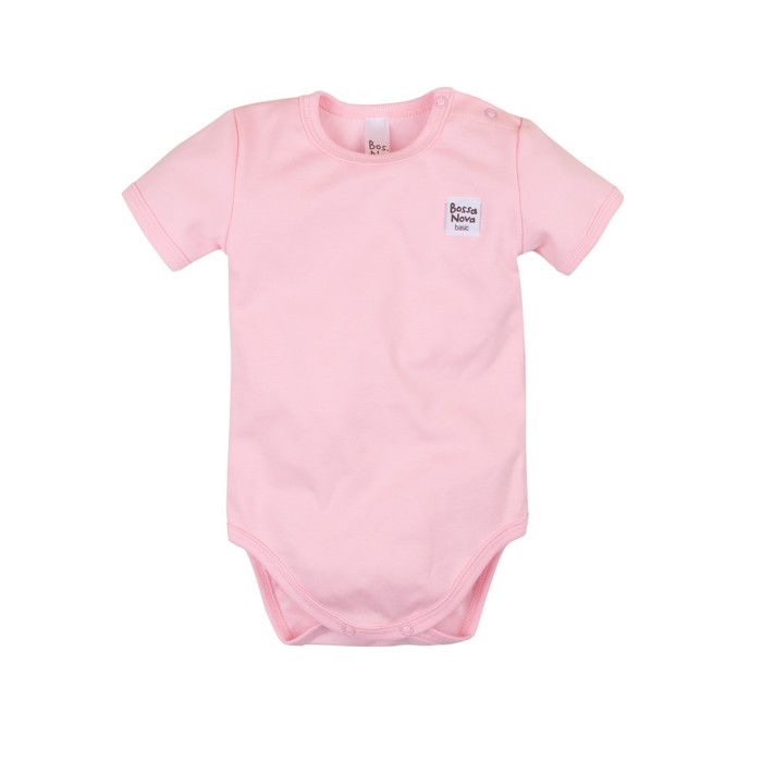 Боди с коротким рукавом Basic, рост 74 см