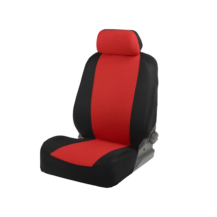 Авточехлы на сиденья TORSO Premium универсальные, 9 предметов, чёрно-красный AV-7