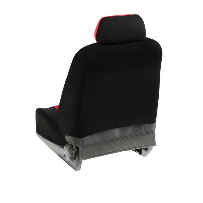 Авточехлы на сиденья TORSO Premium универсальные, 9 предметов, чёрно-красный AV-7