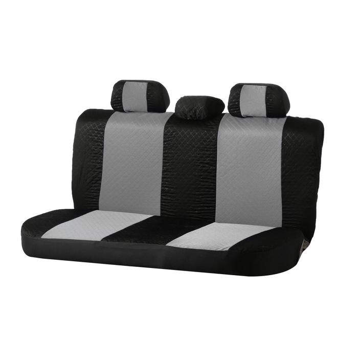 Авточехлы на сиденья TORSO Premium универсальные, 9 предметов, чёрно-серый AV-8