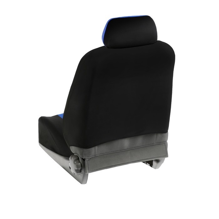 Авточехлы на сиденья TORSO Premium универсальные, 6 предметов, чёрно-синий AV-11