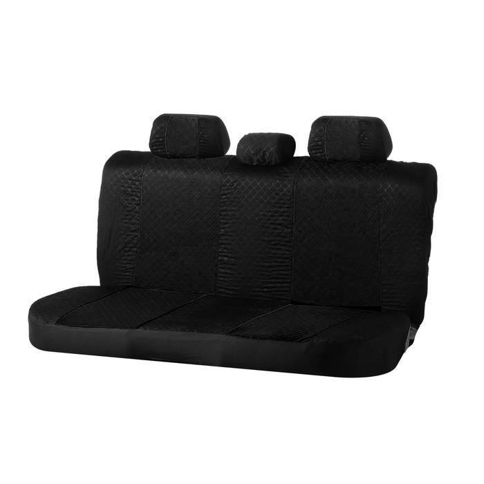 Авточехлы на сиденья TORSO Premium универсальные, 9 предметов, чёрно-синий AV-15