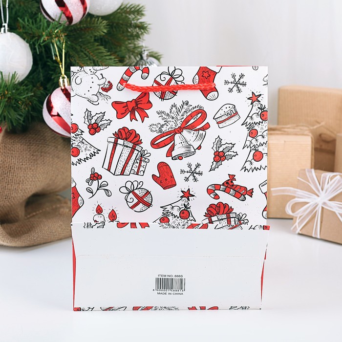 Пакет подарочный люкс, 18 х 23 х 10 см