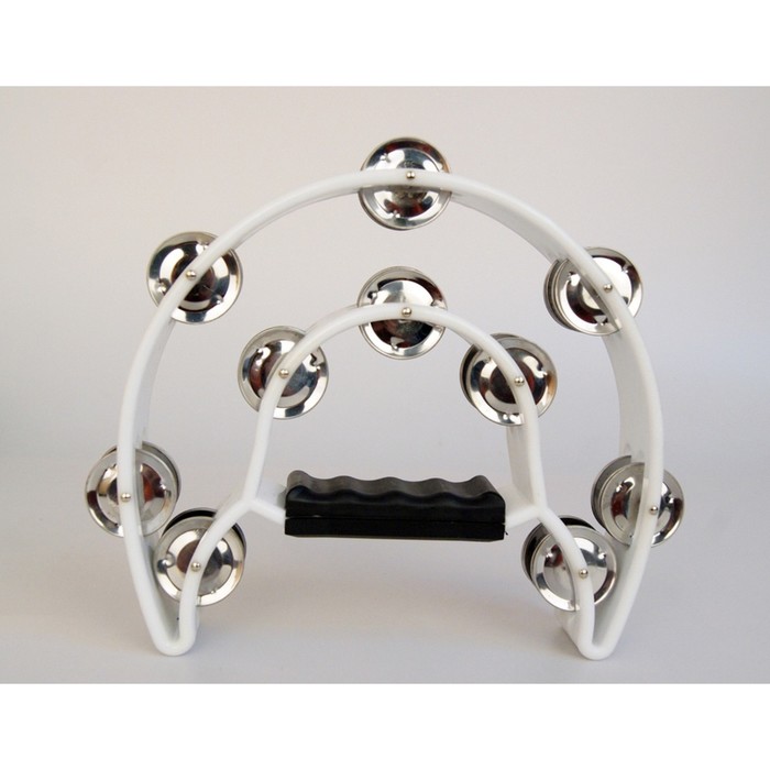 Тамбурин Fleet FLT-TW20 на ручке полумесяц 20 пар бубенцов