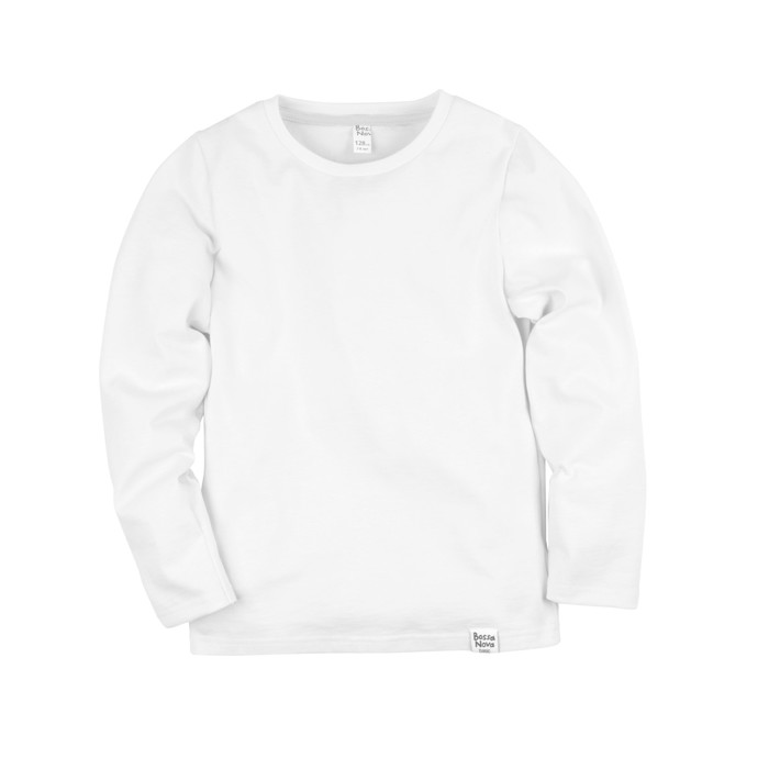 Лонгслив для девочки, Basic, рост 122 см
