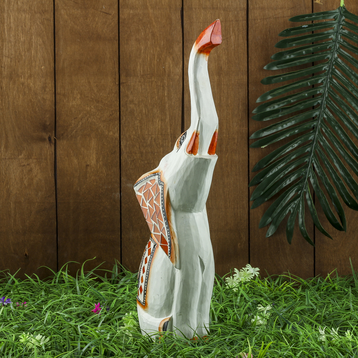 Сувенир дерево "Праздничный слоник" 13х7х40 см