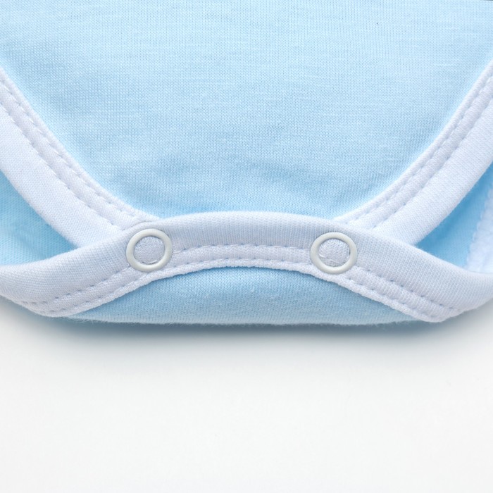 Боди Крошка Я "Мечтай, летай" рост 68-74 см, ( р-р 24), голубой