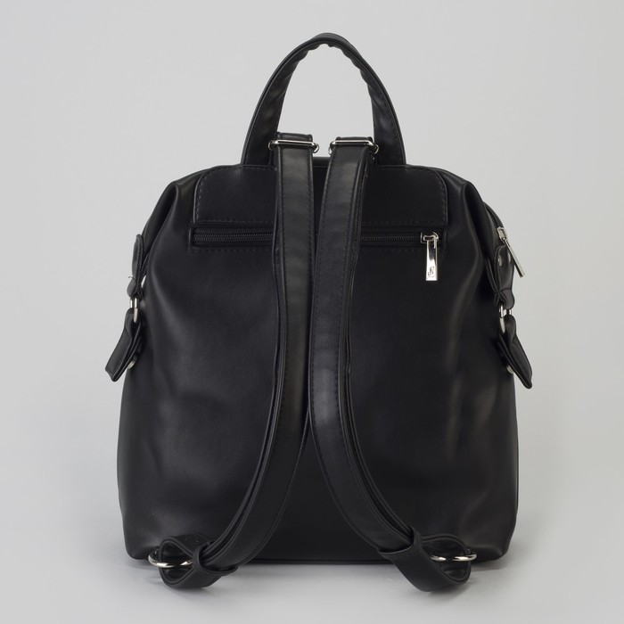 Рюкзак, отдел на молнии, цвет чёрный