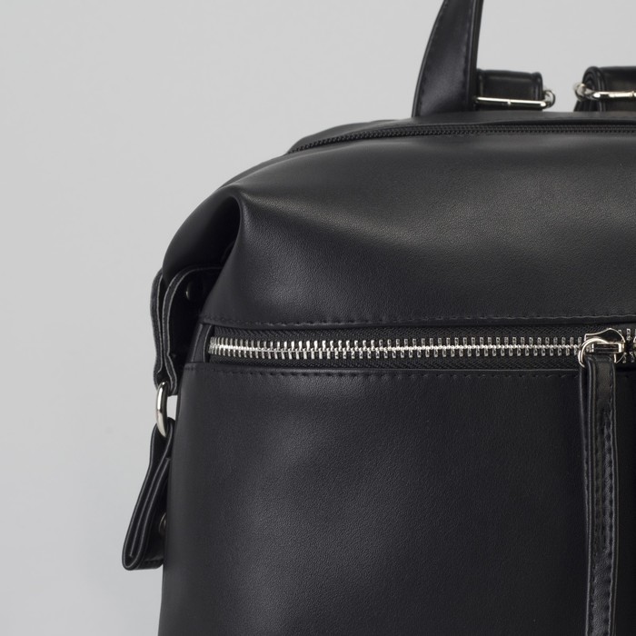 Рюкзак, отдел на молнии, цвет чёрный