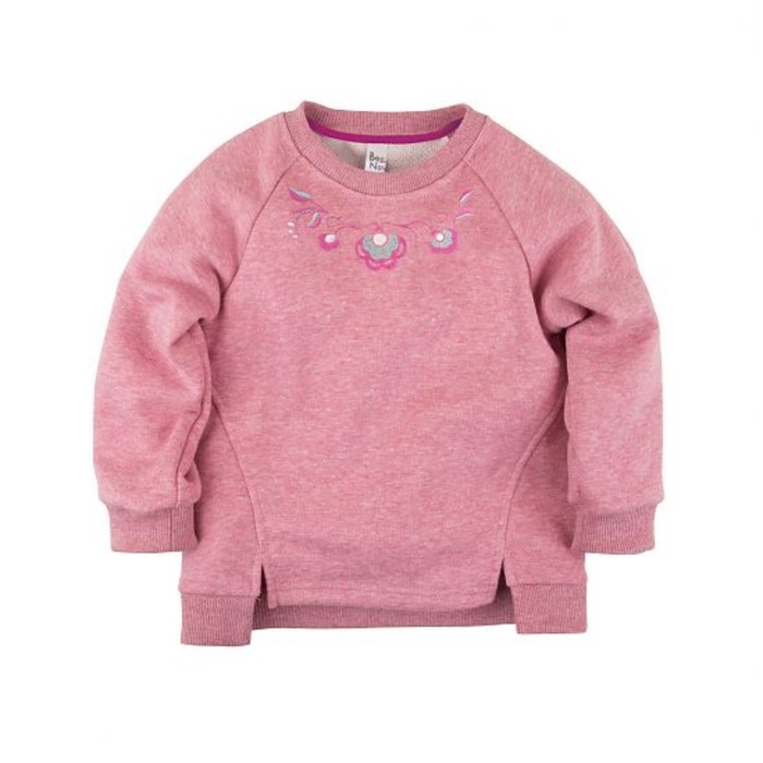 Свитшот для девочки, 'Клюква', рост 110 см