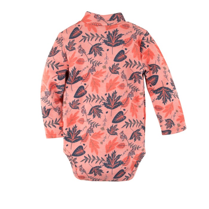 Боди с длинным рукавом для девочки, рост 68 см