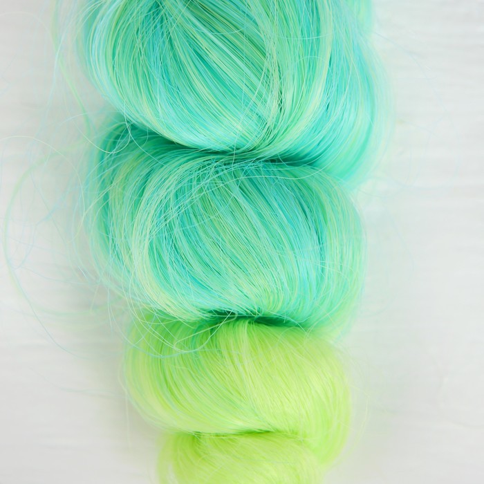 Волосы - тресс для кукол "Кудри" длина волос 15 см, ширина 100 см, №LSA049