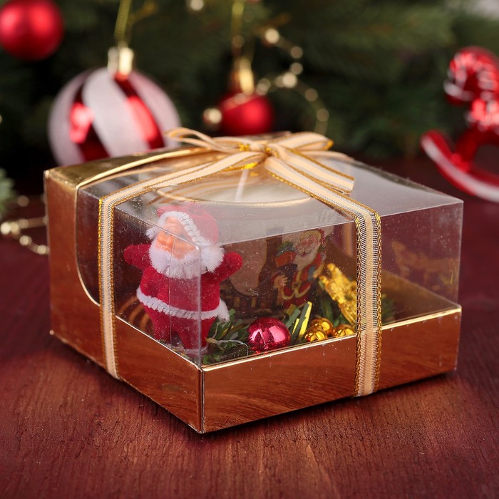 Свеча подарочная "Merry Christmas"